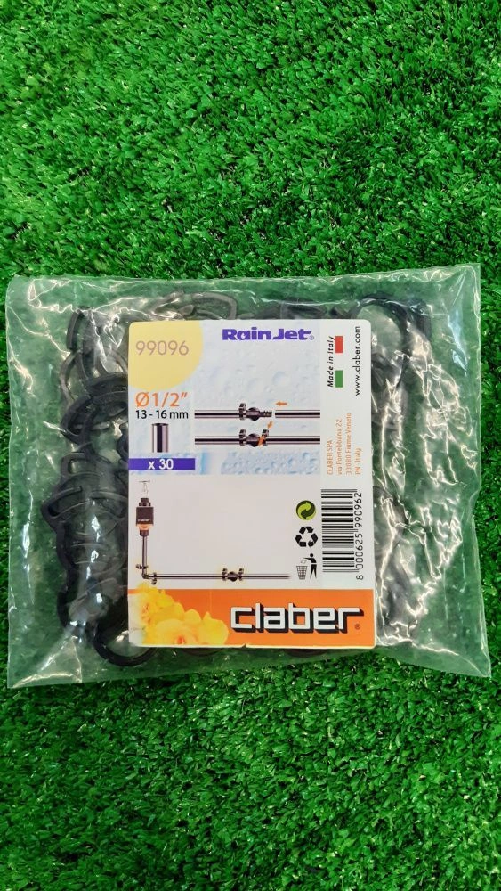 Хомутик для трубы  на 1/2 (30шт)