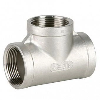 Тройник В-В DN 2', PN20, нерж. сталь AISI316