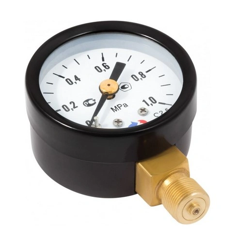 Манометр ТМ-210Р.00 (0..1,0 МПа), G1/4", 50мм, кл.т. 2,5, 150С, радиальный