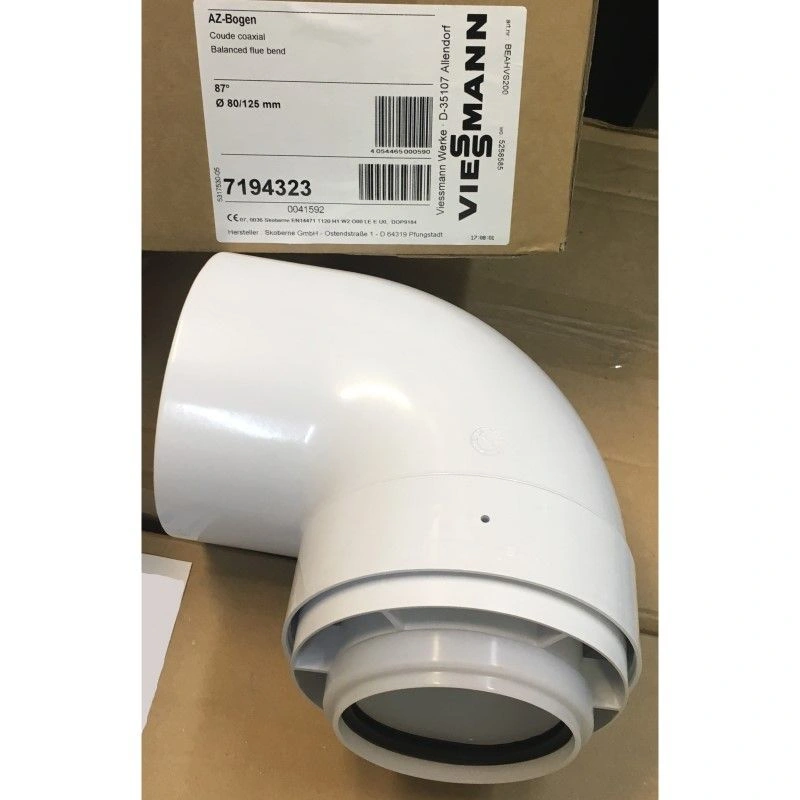 Колено LAS конденсац. 87° DN80/125 VIESSMANN