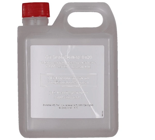 Масло KIT, Oil 1 litre Oil Shell Ondina X420