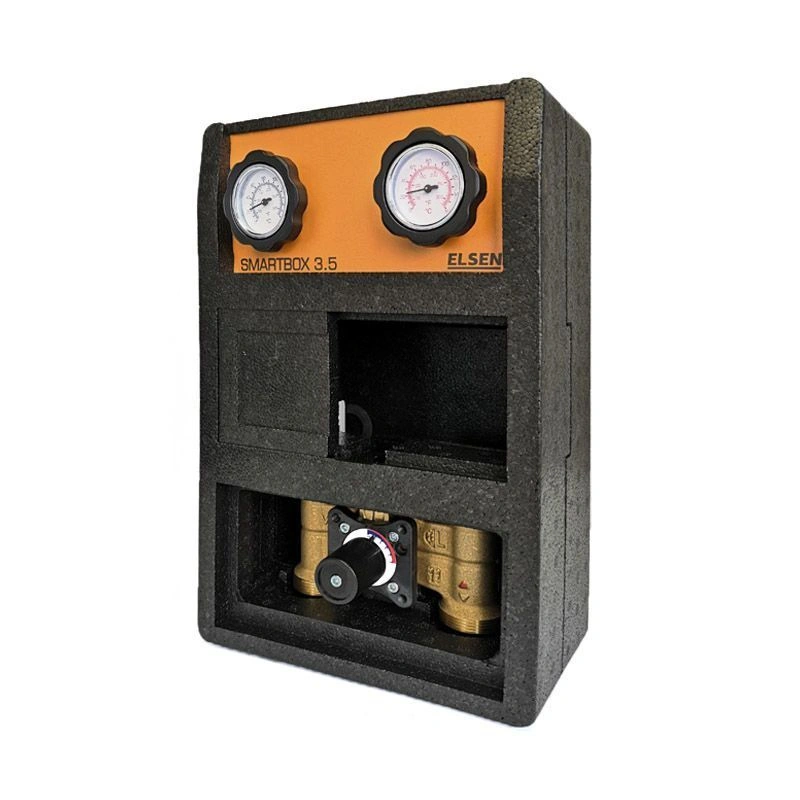 Насосная группа, смесительная, DN 25, без насоса,с возможностью изменения подающей и обратной линии ELSEN