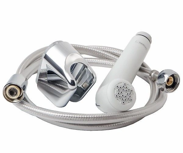 Гигиенический ручной душ с держателем, шланг 125см, белый,  HANSGROHE