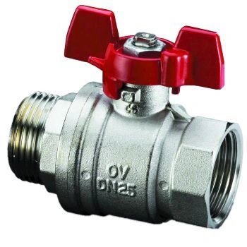 Кран шаровой DN 15 (Н-В, флюгель) Oventrop