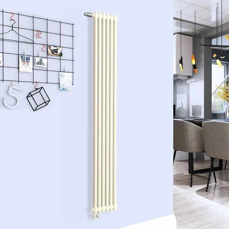 Радиатор трубчатый Solira 2180/ 6 №69 твв 1/2 (нижн. подкл. с вент. вставкой) RAL 9016