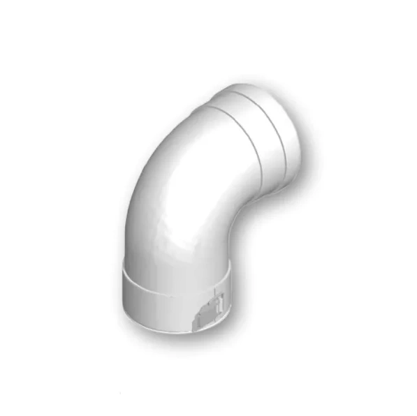 Угол стартовый DN60/100 (ARISTON-BAXI-CHAFFOTEAUX-PROTHERM-TERMICA-VAILLANT-VIESSMANN)