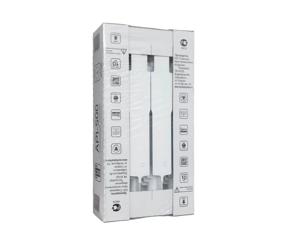 Радиатор алюминиевый 500/90  4 секции Теплоприбор