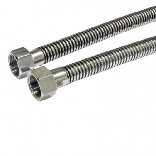 Подводка гибкая, газ, сильфонного типа 1/2" в-в, 120 см (AYVAZ)