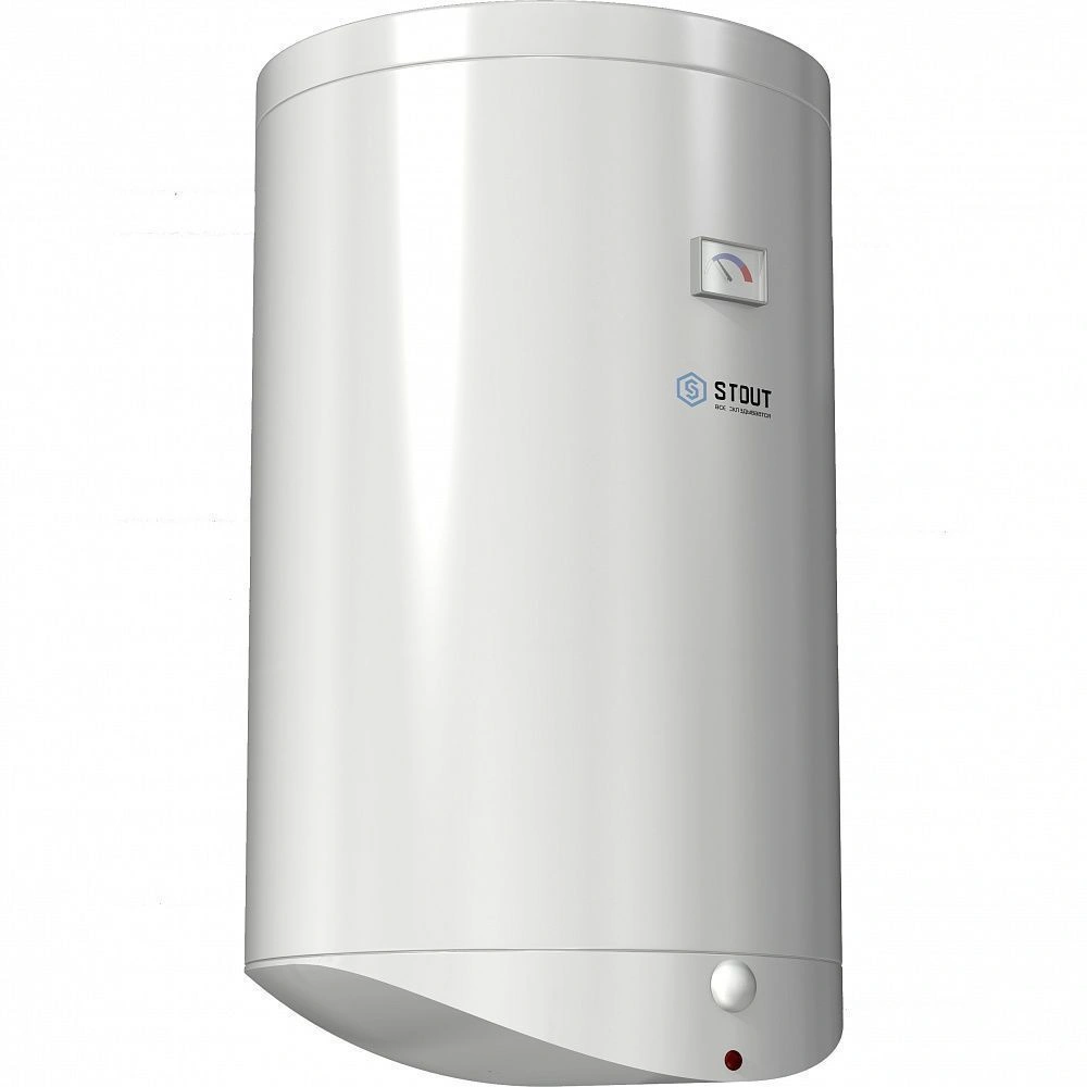 Бойлер косвенного нагрева настенный 100 л. эмаль (гар. 5 лет на бак, 2 года) STOUT
