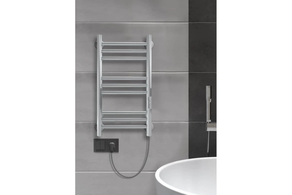 Полотенцесушитель Line Trinity (electro) 70/30 (таймер, скр.монтаж, унив.подкл.R/L, Полиров.) INDIGO
