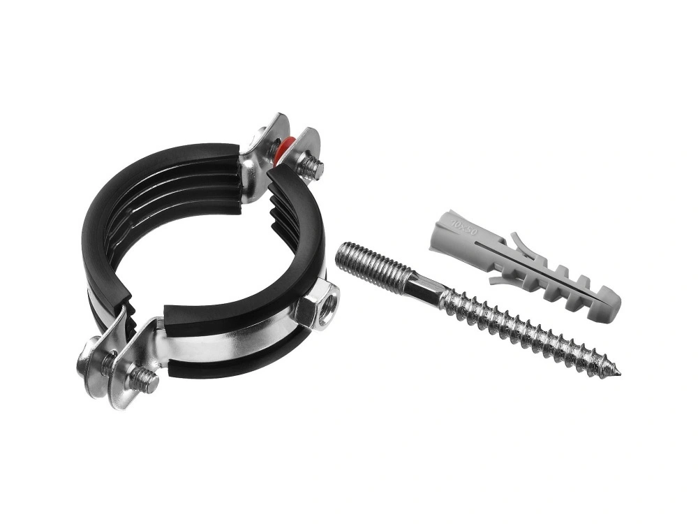 Хомут в комплекте 1/2" (20-24) гайка M8 STOUT (78)