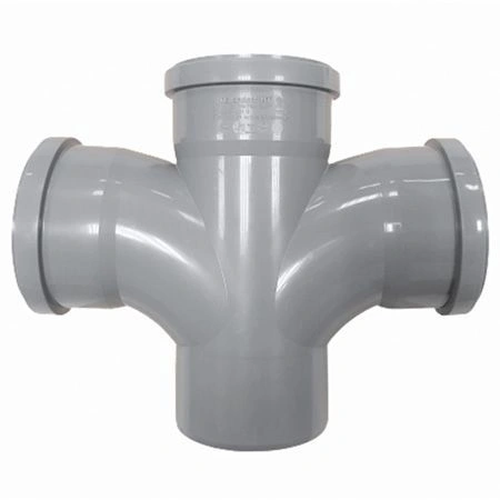 Крестовина 110/110/110 угол 87 гр с плавным радиальным подключением