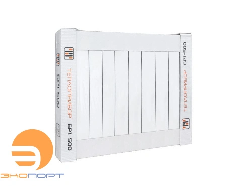 Радиатор биметаллический 500/90 10 секций Теплоприбор