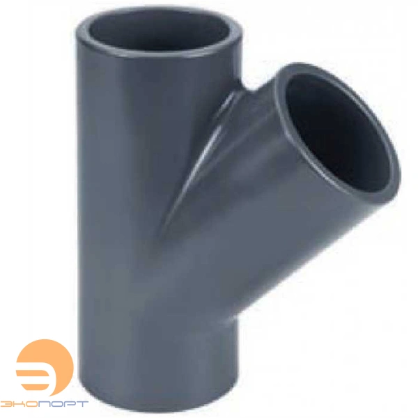 Тройник 45* (110)-PVC-U