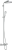 Душевая система Crometta S240 1jet  Showerpipe с изливом, HANSGROHE
