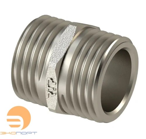 Ниппель НР-НР    3/4х3/4 (никель) RTP