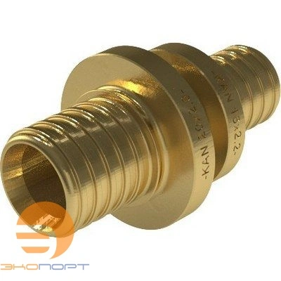 Соединитель 32/25 латунь двухсторонний редукционный UltraLine KAN-therm