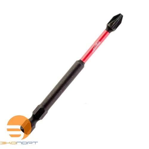 Бита для шуруповерта  Shockwave PZ2 90мм , Milwaukee