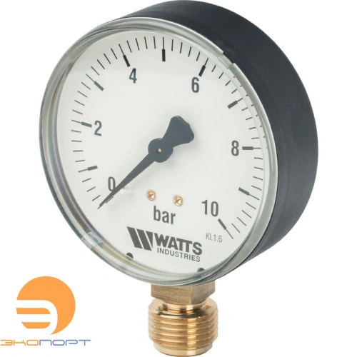 Манометр F+R200 100/06 (1/2", 0-6 бар) (MDR), Watts