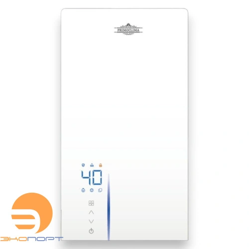 Водонагреватель проточный ATLAS 9 кВт, 380 В, белый PRIMOCLIMA