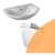 Комплект раковины с полуколонной 65х52 Oceanе (W306001+W306101) IDEAL STANDARD