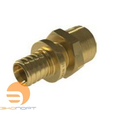 Соединитель 32 G1" НР латунный UltraLine KAN-therm
