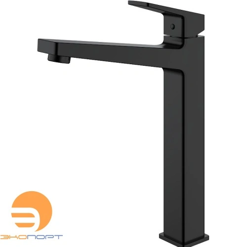 Смеситель для раковины R30 высокий черный матовый RAGLO