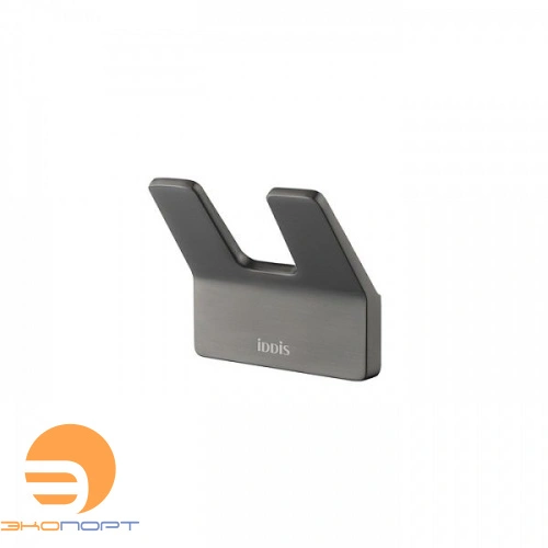 Крючок двойной Slide, графит, IDDIS