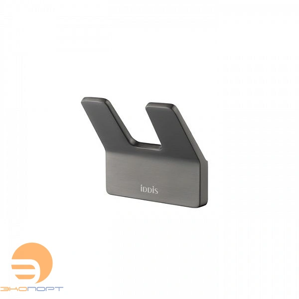 Крючок двойной Slide, графит, IDDIS