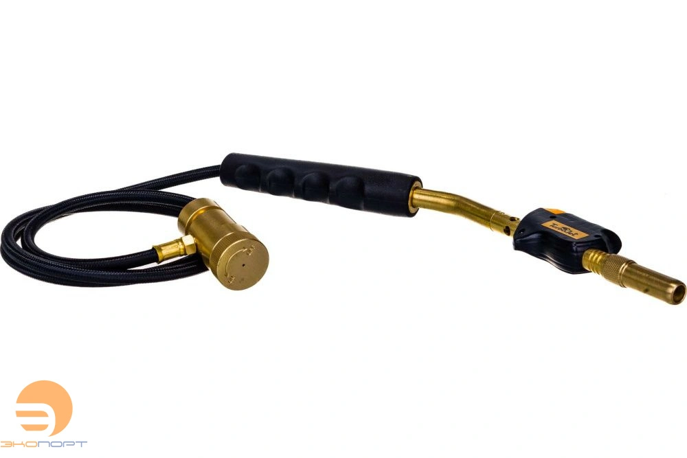 Горелка газовая с пьезоподжигом и шлангом TJ8250-M (MAPP, PROPAN)