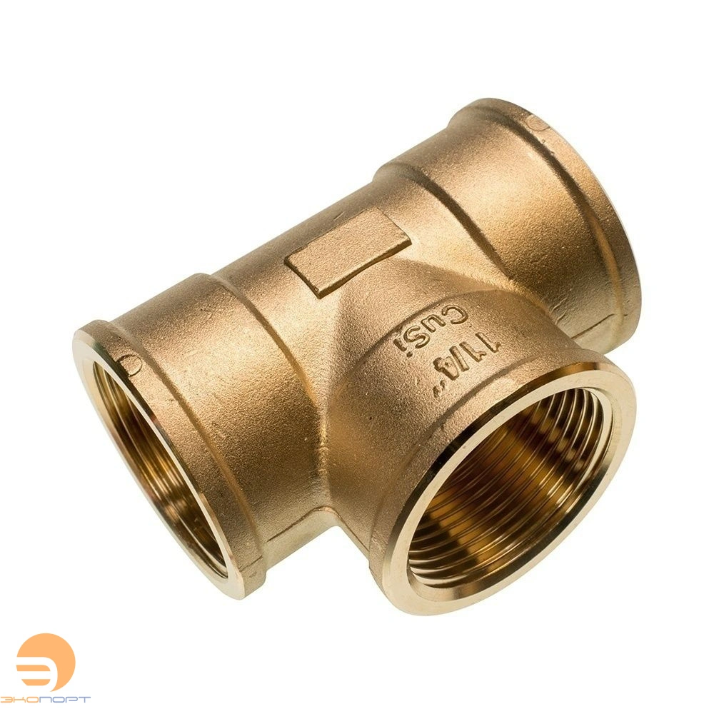 Тройник ВР 3/4"x1/2x3/4" мод. 3130 (бронза) SANHA PURAFIT