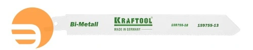 Полотно для сабельной пилы 130 мм, шаг 1.4 мм по металлу, Bi-Met S922EF KRAFTOOL