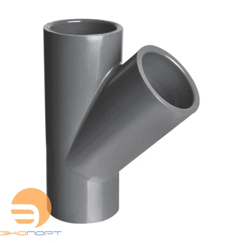 Тройник 45* (110) PN10 PVC-U