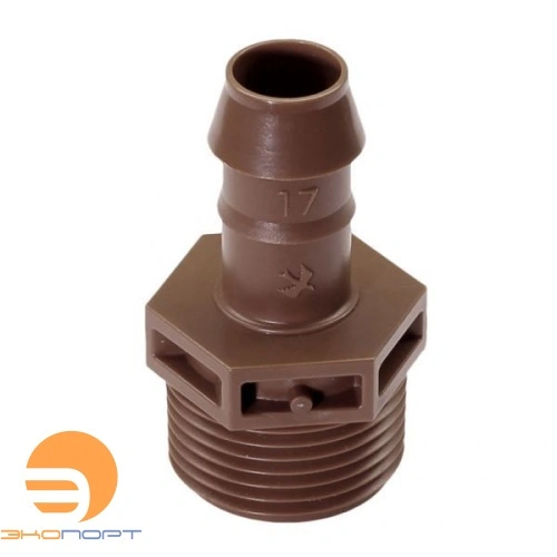 Переходник прямой 3/4" НР-17 мм XFF-MA-075 Rain Bird