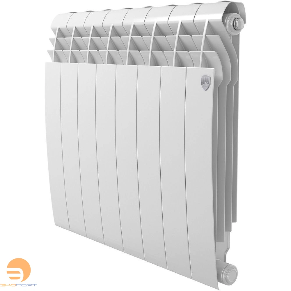 Радиатор биметаллический BiLiner Bianco 500/87  8 секций (белый) Royal Thermo