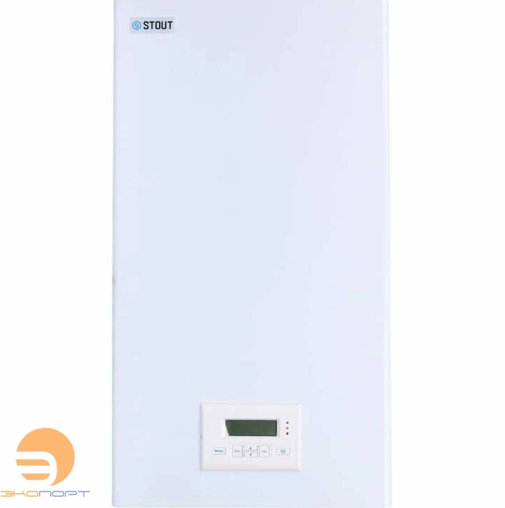 Котел электрический  12 кВт 3х фаз., тены 2шт STOUT PLUS