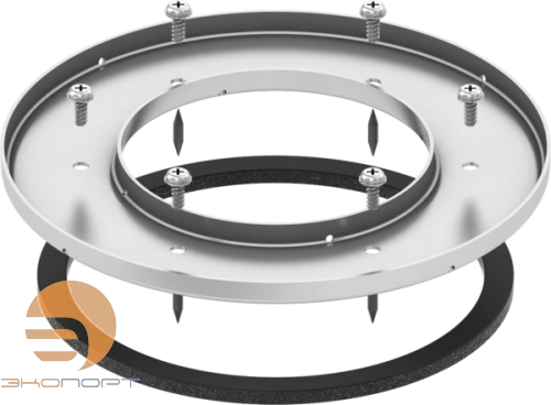 Комплект монтажный с прижимным фланцем, нержавеющая сталь TECEdrainpoint S