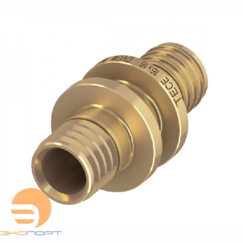 Муфта 25-25 латунь TECE