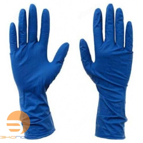 Перчатки латексные прочные L, Komfi