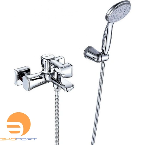 Смеситель для ванны EVITTA (с лейкой и шлангом) хром LEMARK