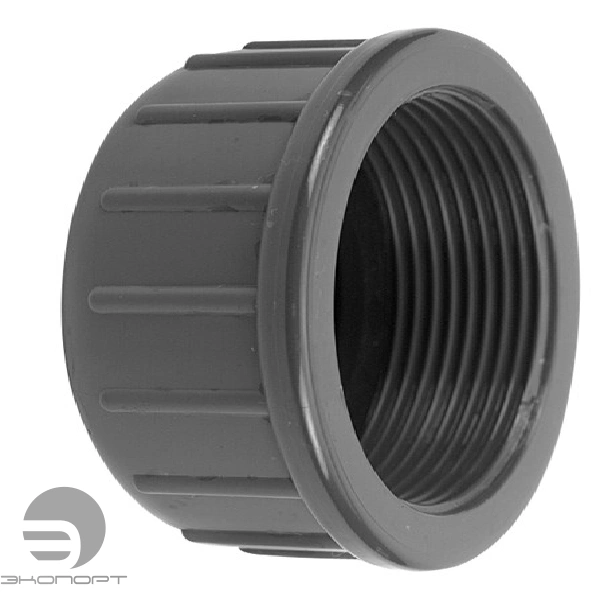 Крышка резьбовая PN 10 (2") PVC-U