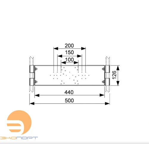 Монтажная пластина для сантехнической арматуры Wallbox