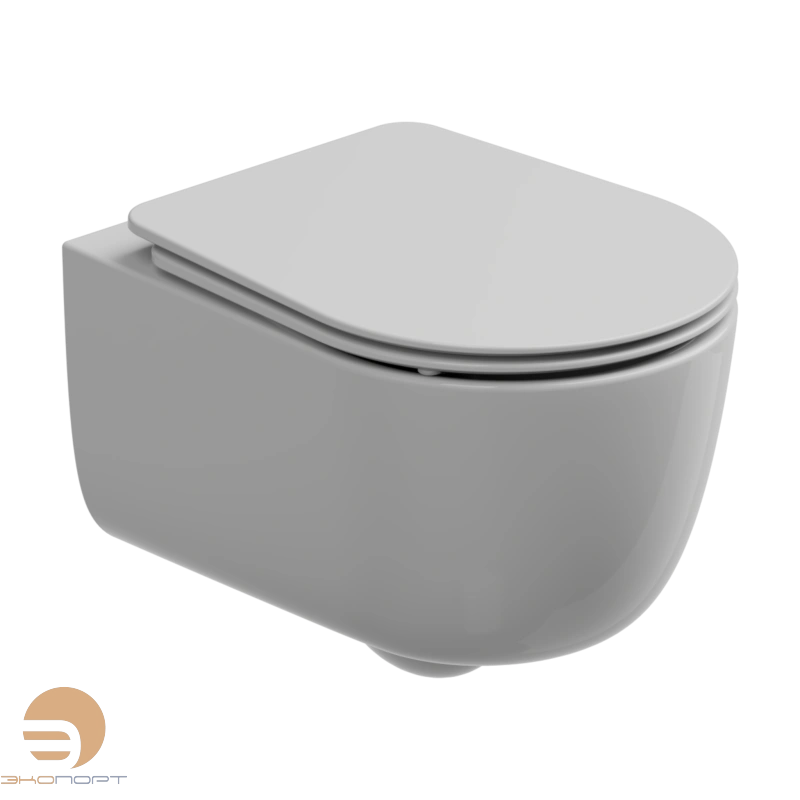 Чаша подвесного унитаза со смывом Smart Clean Ceramic Design Hit! белый глянцевый GSG 