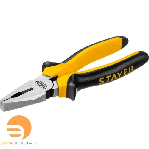 Плоскогубцы комбинированные 180 мм STAYER TOPGrip