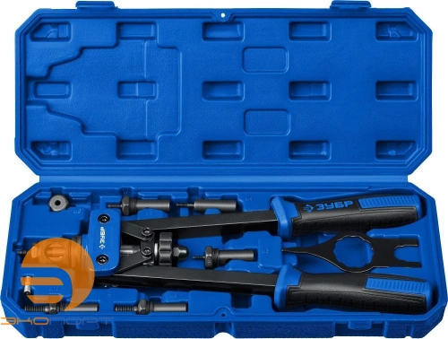 Заклепочник в кейсе Р-М10 МЗ-М10 ЗУБР