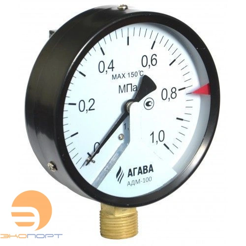 Преобразователь давления АДМ-100.3-0,6 (4-20mA, IP20, G1/2, кл.т.2,5)