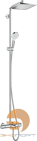 Душевая система Crometta E 240 1jet Showerpipe с изливом, HANSGROHE