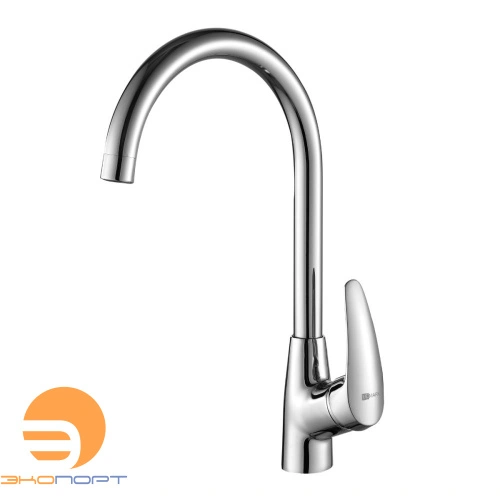Смеситель для кухни LINARA с высоким поворотным изливом, хром, LEMARK