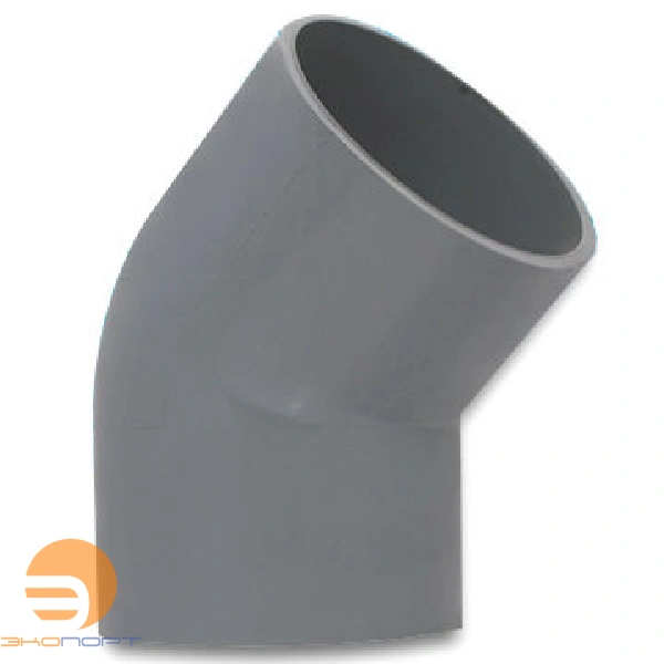 Угольник 45* (90)-PVC-U