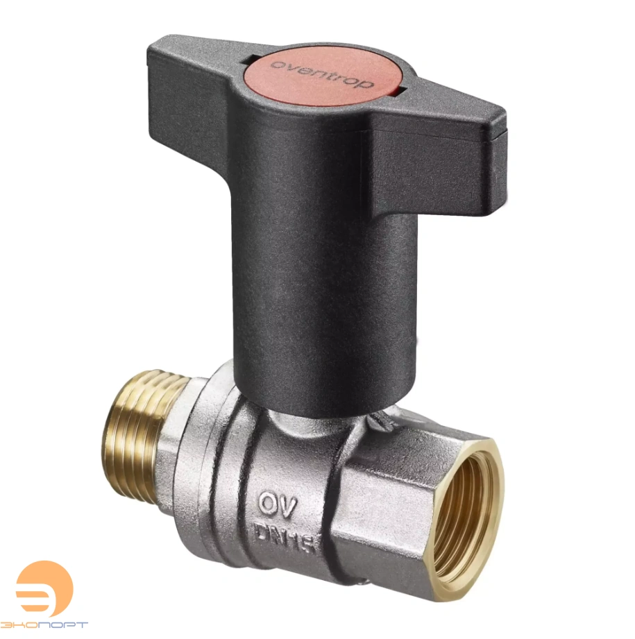 Кран шаровой Optibal DN 20 (В-Н, флюгель) PN 16 Oventrop